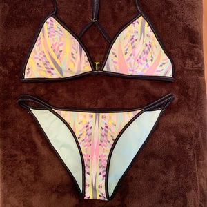 Multi-Color Pattern Bikini